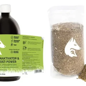 Fermentations-Set, Bodenaktivator & Kompost-Power, 1 Liter und Trocken-Ferment, 1 kg Günstig